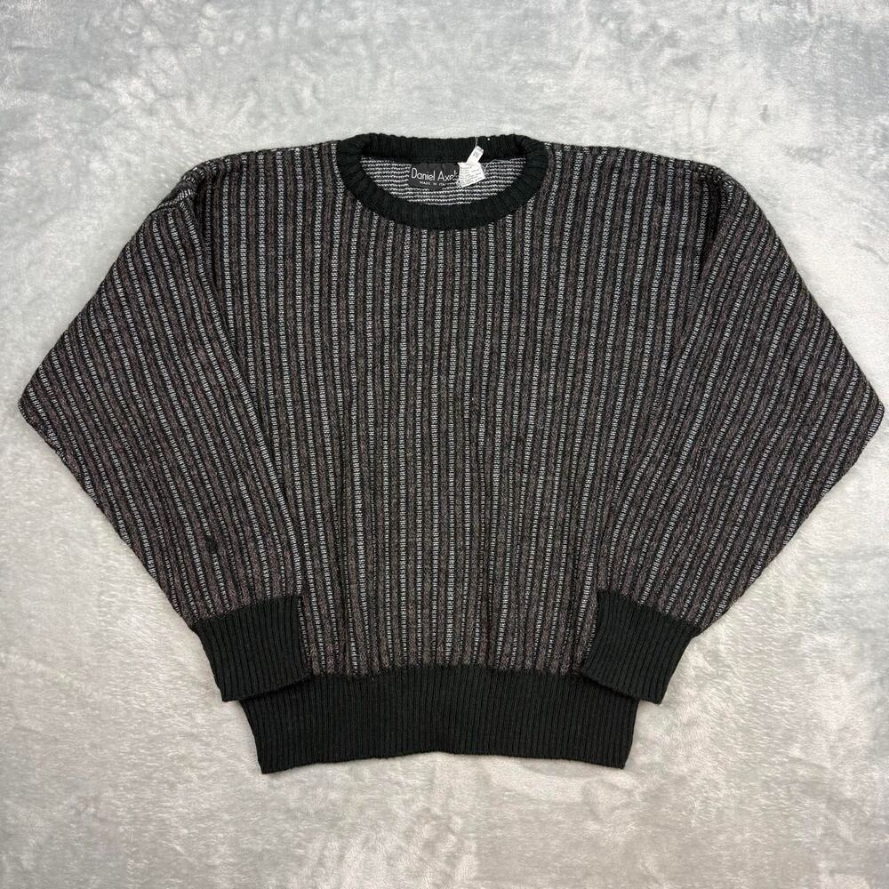 Women's Grey and Black Jumper